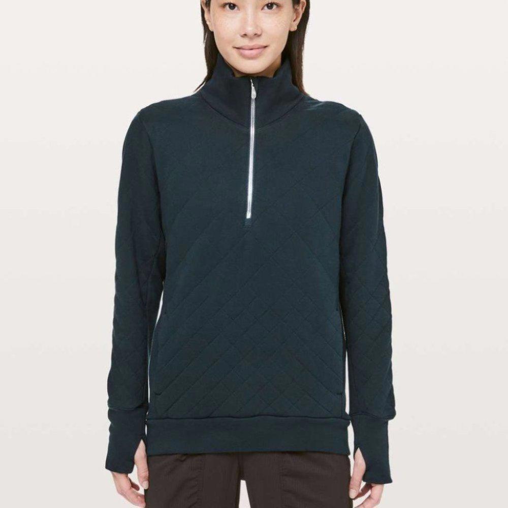 Lululemon  Forever Warm Pullover - Nocturnal Teal - 4